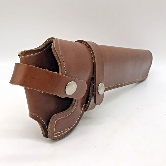 Smith & Wesson 19-38 Brown Leather Holster (See Photos) RHD Revolver Carry Case - Picture 6 of 16